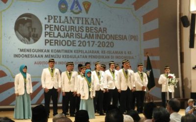 Pengurus Baru PB PII Periode 2017-2020 Resmi Dilantik