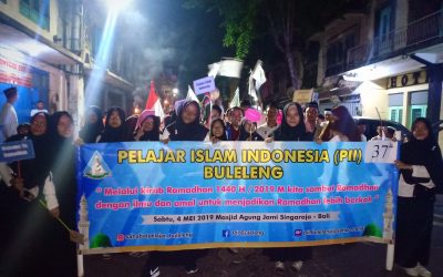 PII Buleleng Ikut Semarakkan Kirab Ramadhan Masjid Agung Jami’ Singaraja